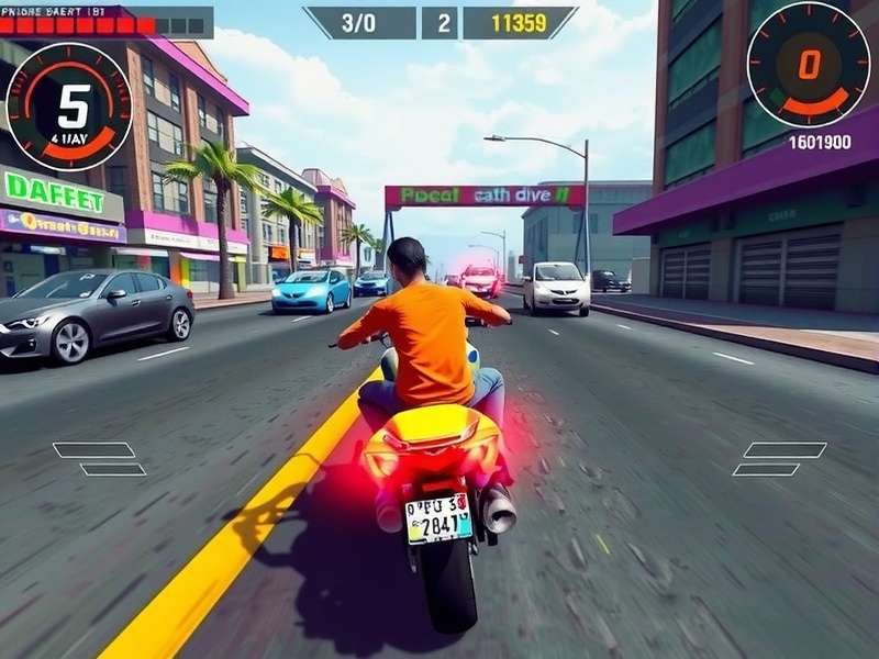 Indian Street Drive gameplay screenshot